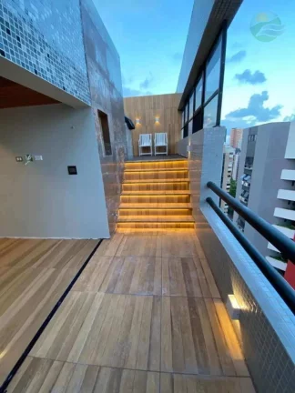 Imagem Cobertura Duplex, 02 quartos, Edificio Recife Flat, Boa Viagem, Recife.
