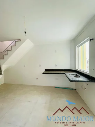 Imagem Cobertura com 2 Quartos e 3 banheiros à Venda, 100 m -Vila Alzira!