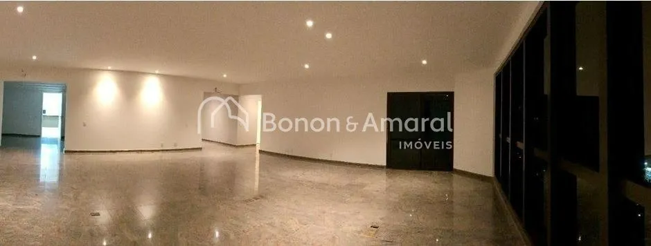 Imagem Apartamento à venda com 04 suítes, salas integradas, 03 vagas, 568 m² no Cambuí.