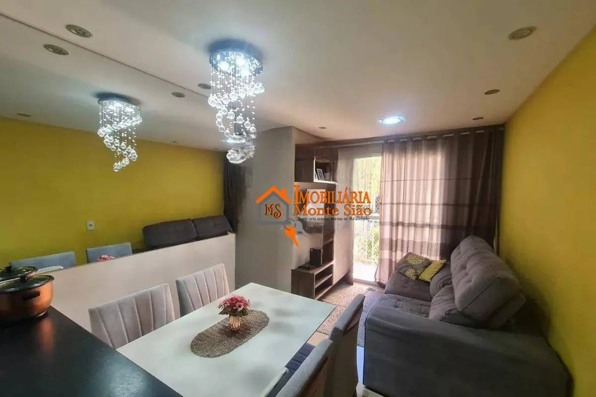 Imagem Apartamento com 2 dormitórios à venda, 49 m² por R$ 377.000,00 - Jardim Bela Vista - Guarulhos/SP
