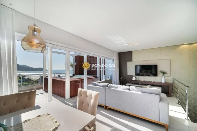 Imagem Mar de Fora Residencial Cobertura Duplex Jacuzzi à venda Praia Mariscal Bombinhas SC