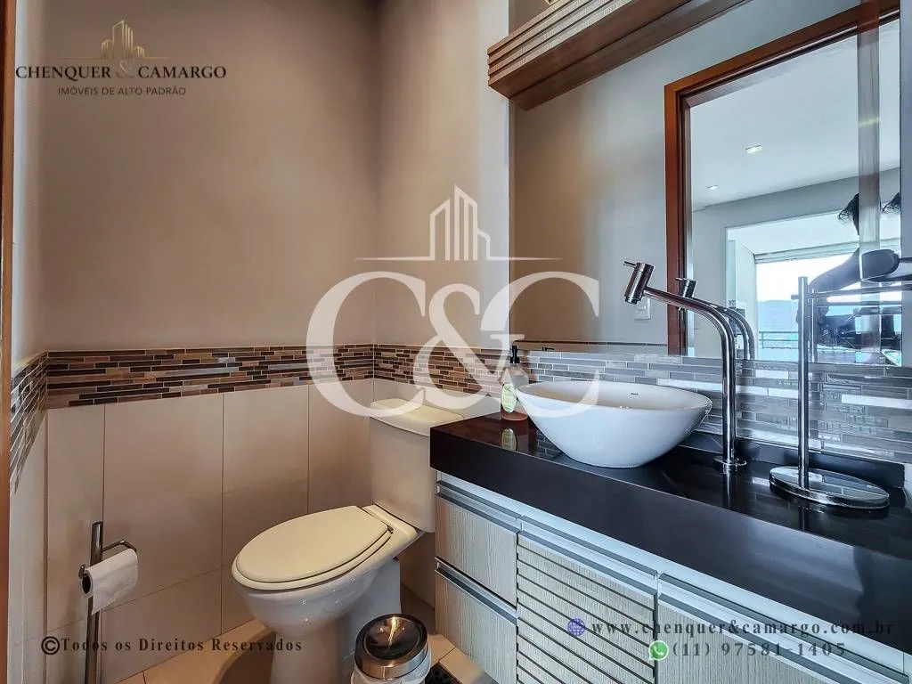 Imagem Apartamento para Alugar no Terraços da Serra Jundiaí, 108M², Mobiliado e Vista Serra do Japi