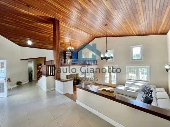 Imagem Casa mobiliada c/ gourmet, piscina aquecida e sauna