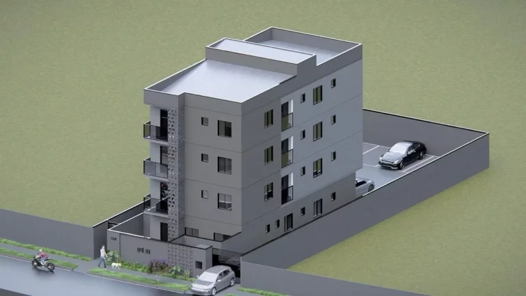 Imagem Apartamento para Venda em São José dos Pinhais, Boneca do Iguaçu, 3 dormitórios, 1 suíte, 2 banheiros, 1 vaga