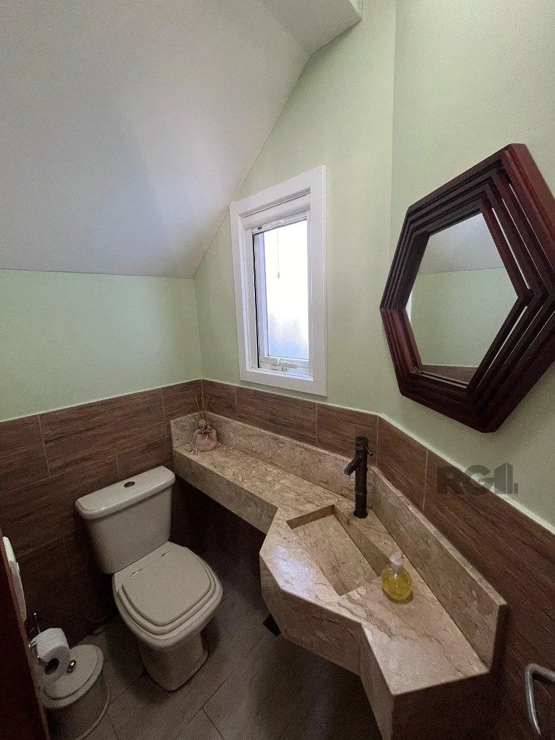 Imagem Sobrado com vista para o Rio, 3 quartos, suite, pátio - Guarujá