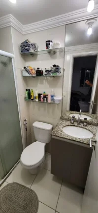 Imagem Apartamento à venda no Parque Taboão: 3 quartos, 1 suíte, 2 banheiros, 2 vagas, 70m² - Taboão da Serra-SP.