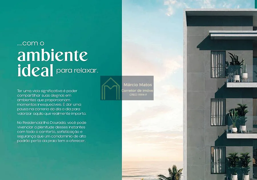 Imagem Vendo Apartamento 3 quartos em Guriri