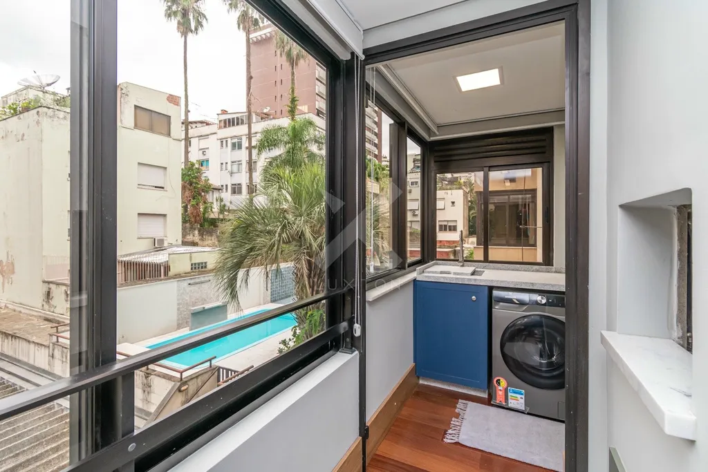 Imagem MÁFFER IMÓVEIS ALUGA LOFT ALTO PADRÃO MOBILIADO FINAMENTE DECORADO NO BAIRRO MONT SERRAT NA RUA CEL. FABRICÍO PILLAR