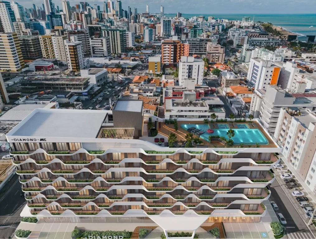 Imagem Studio com 1 dormitório à venda, 25 m² por R$ 600.999 - Cabo Branco - João Pessoa/PB