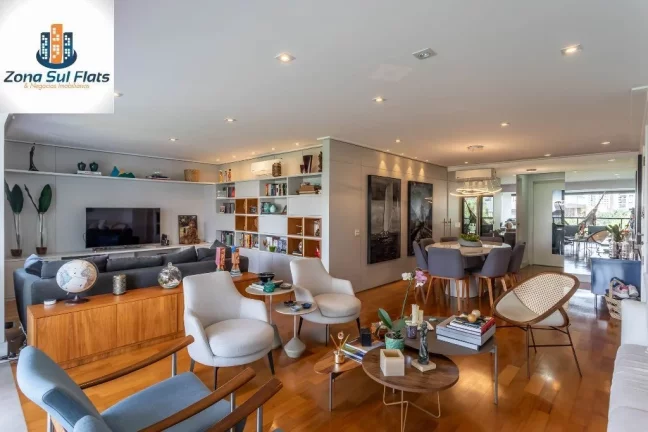 Foto do imóvel Apartamento Alto Padrão à Venda Na Vila Nova Conceição Com 3 Suítes e 4 Vagas em RUA MONTE APRAZÍVEL