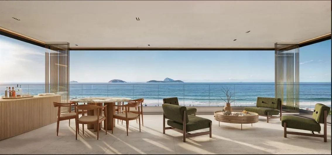 Imagem Mar Delfim Moreira 120 Apartamentos de Luxo no Leblon