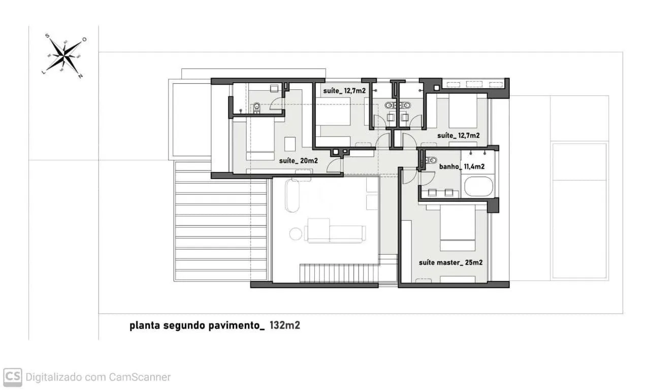 Imagem Casa de Condomínio em Curtume