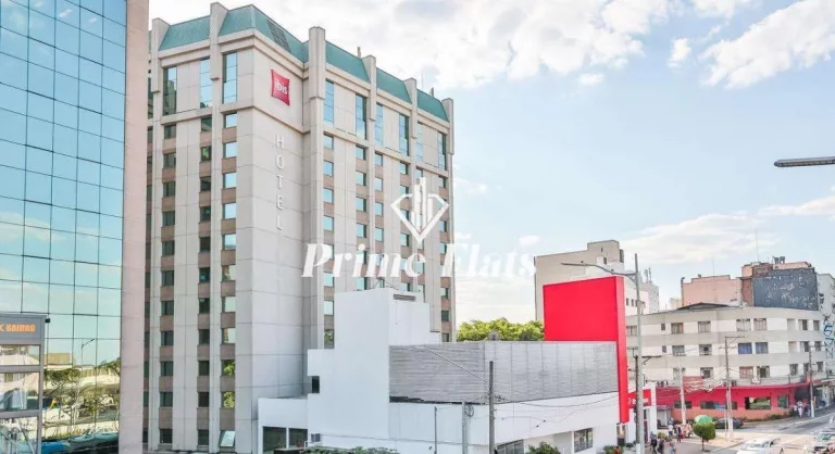 Imagem Flat disponível para venda no Íbis Congonhas, com 27m², 1 dormitório e 1 vaga