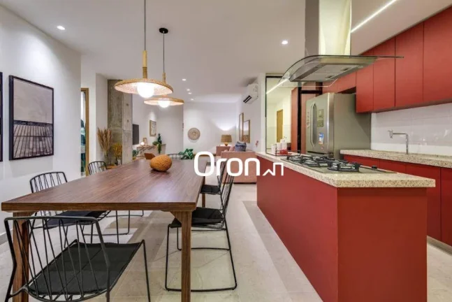 Imagem Apartamento com 3 dormitórios à venda, 121 m² por R$ 981.000,00 - Setor Oeste - Goiânia/GO
