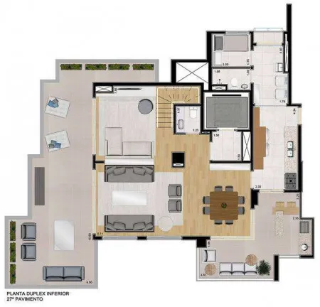 Imagem Apartamento com 3 Quartos à Venda, 153 m² em Jardim - Santo André