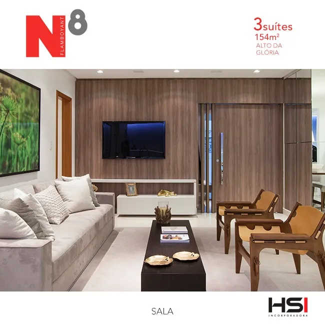 Apartamento com 3 Quartos à Venda, 154 m² em Alto Da Glória - Goiânia
