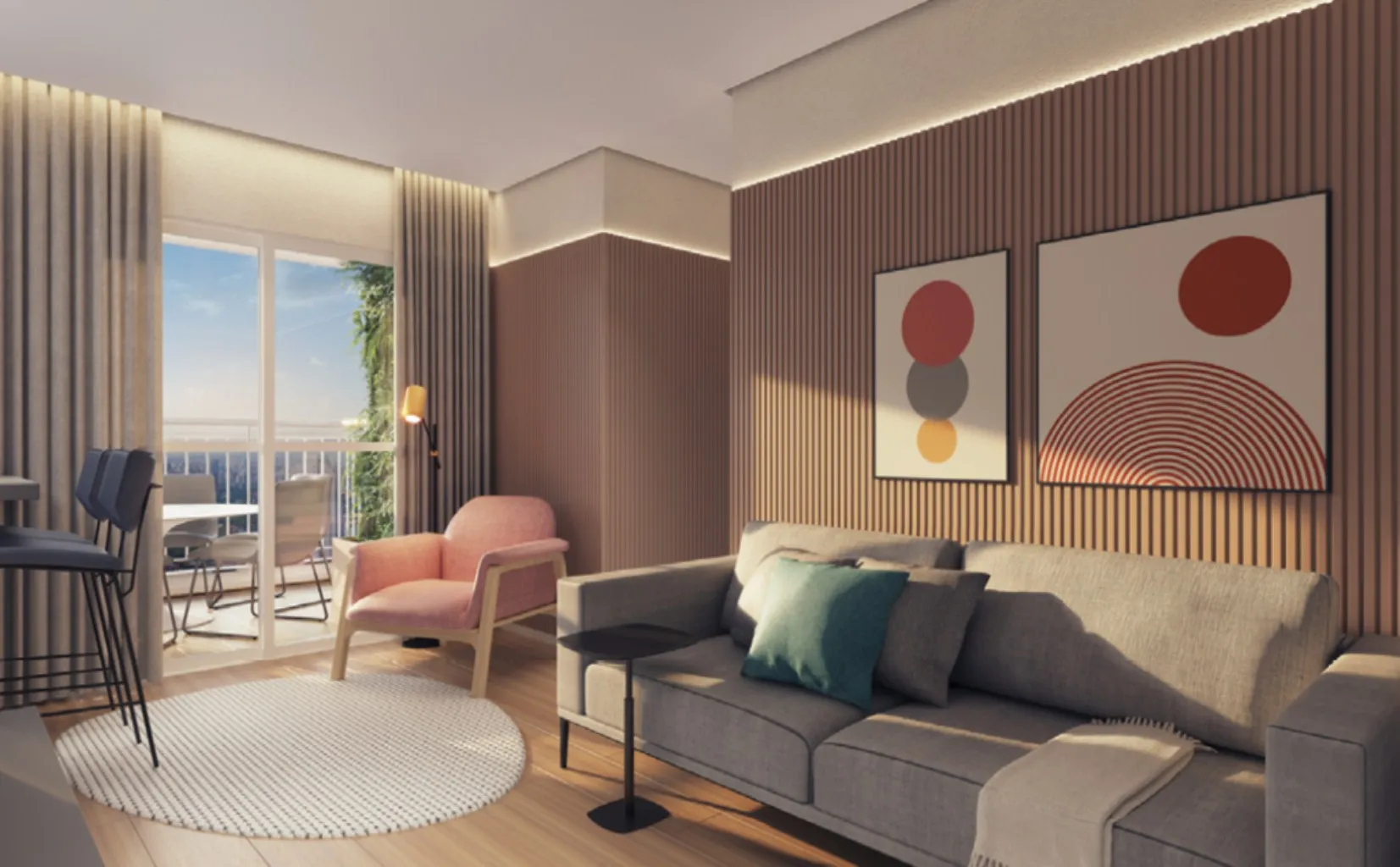 Imagem Imperdível! Apartamento à venda em São Paulo-SP, Belenzinho. 3 quartos, 1 suíte, 2 banheiros, 1 vaga. Área de 60m² no Condomínio Alive Home Club Belém.
