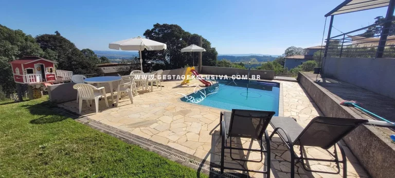 Imagem CHÁCARA 3 DORM 2 SUÍTES 1000m² PISCINA CONDOMÍNIO FECHADO ATIBAIA