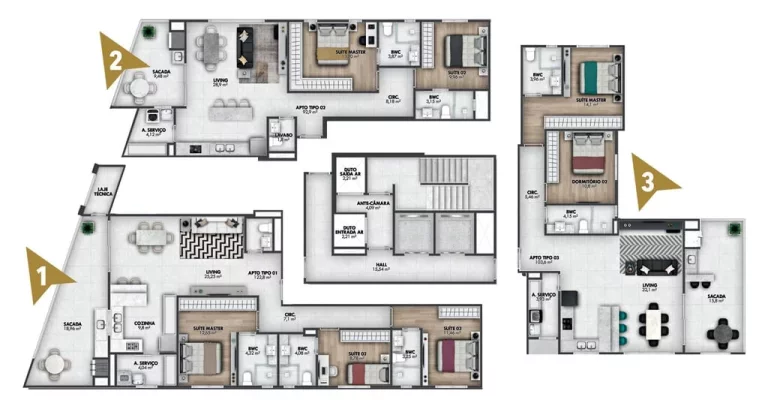 Imagem Gold Coast - Apartamento à venda no bairro Centro - Itajaí/SC