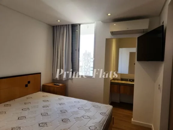 Imagem Flat disponível para venda no Twin Towers Ibirapuera, com 74m², 2 dormitórios e 2 vagas de garagem