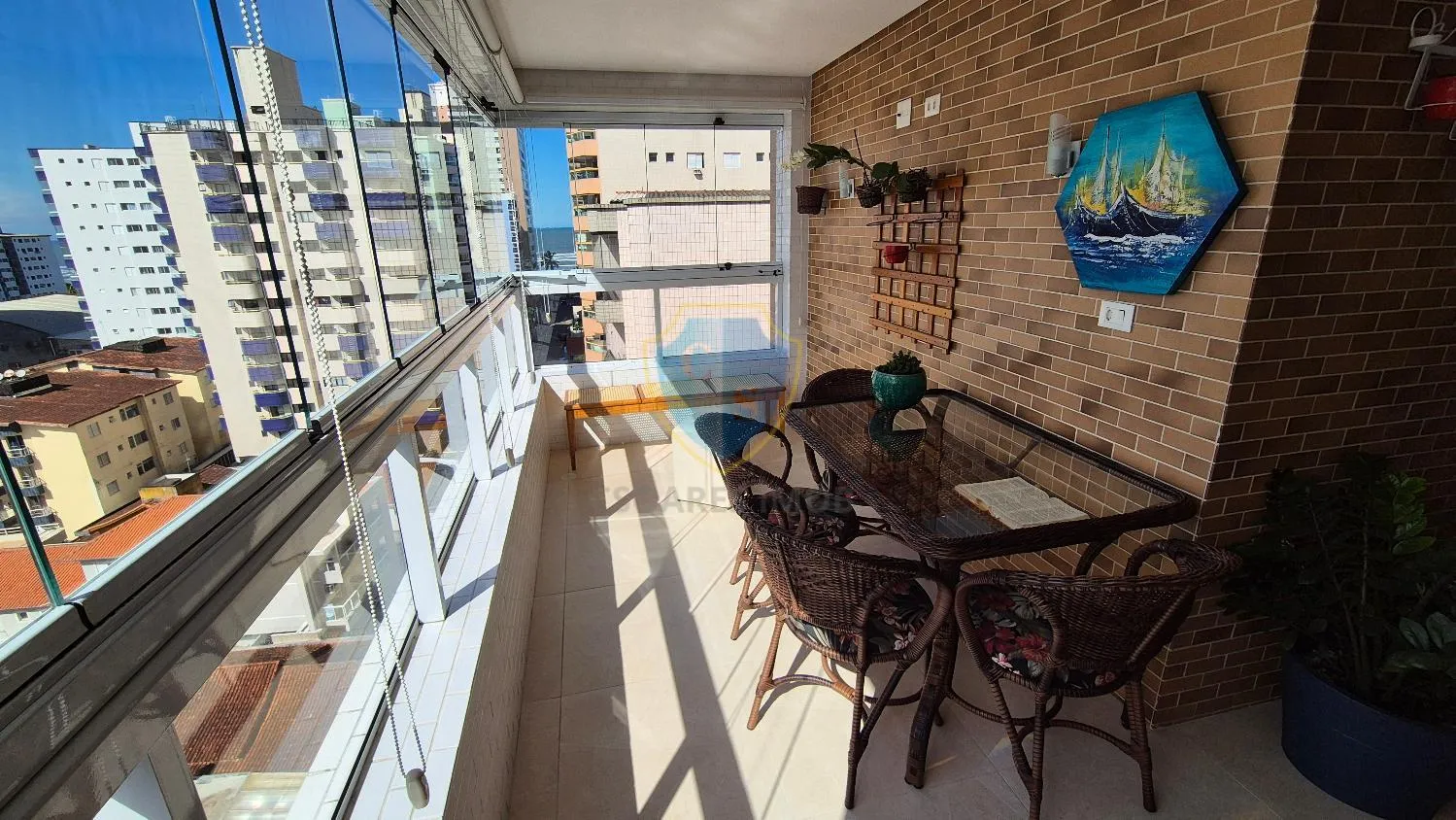 Imagem Apartamento de 2 Dorms (1 Suíte) Churrasqueira na Varanda