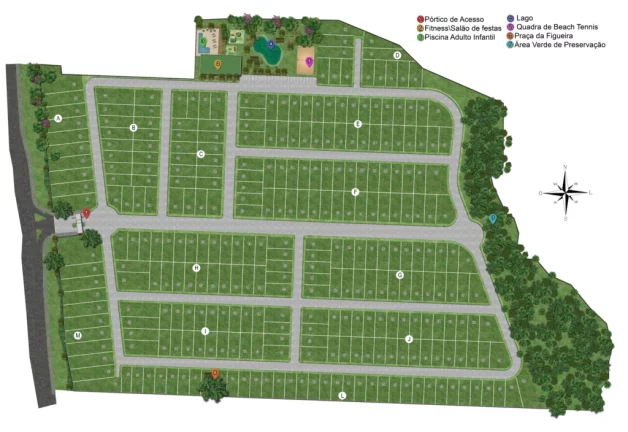 Imagem Green Parque Jardim - Terreno à venda no bairro Cocão - Viamão/RS