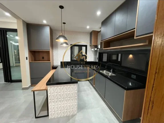 Imagem Casa Sobrado, 4 dormitórios (3 suítes), 6 vagas, Res. Mônaco, Urbanova Sjc.