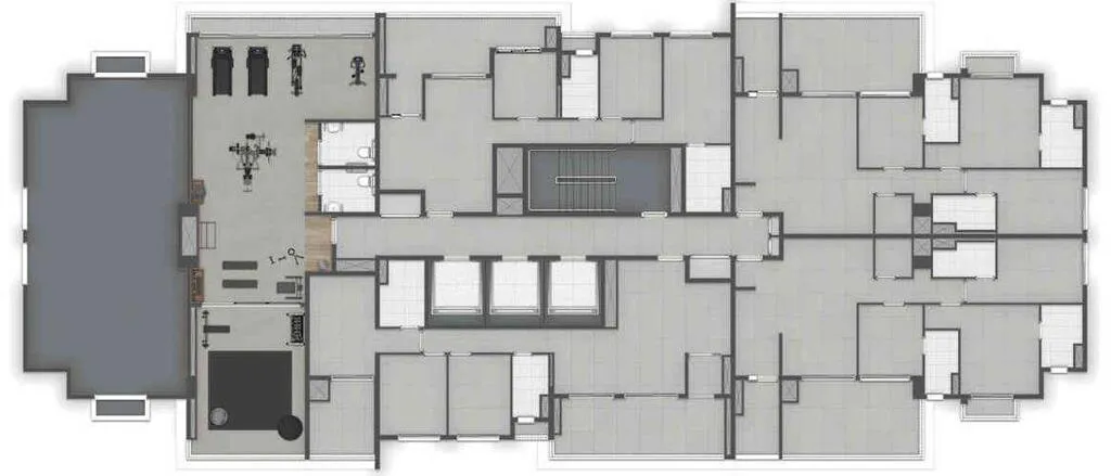 Imagem A praticidade que combina com sofisticação. Apartamentos residenciais de 85m² a 104m² e studios ...