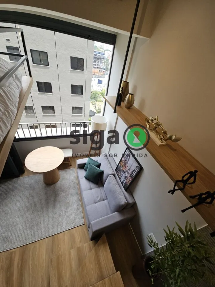 Imagem Studio 24m² com Mezanino para Alugar no Brooklin ? Próx. Berrini e Metrô Brooklin