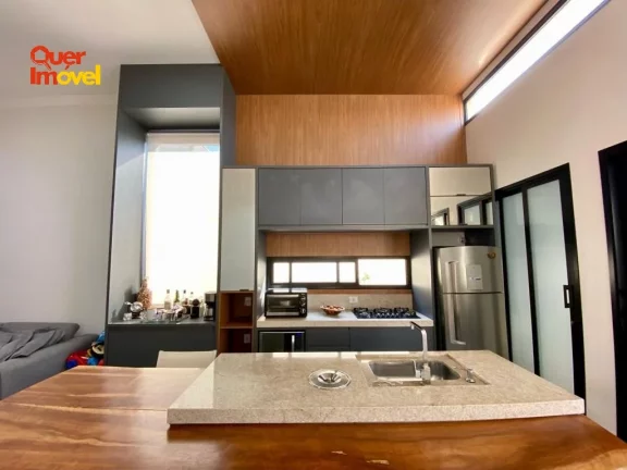 Imagem Conheça essa incrível casa em condomínio no Portal da Mata, Ribeirão Preto-SP: 3 quartos, 3 suítes, 2 salas, 5 banheiros, 4 vagas, 157m²!