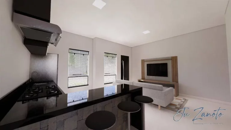 Imagem Casa com 2 Quartos sendo uma suíte.