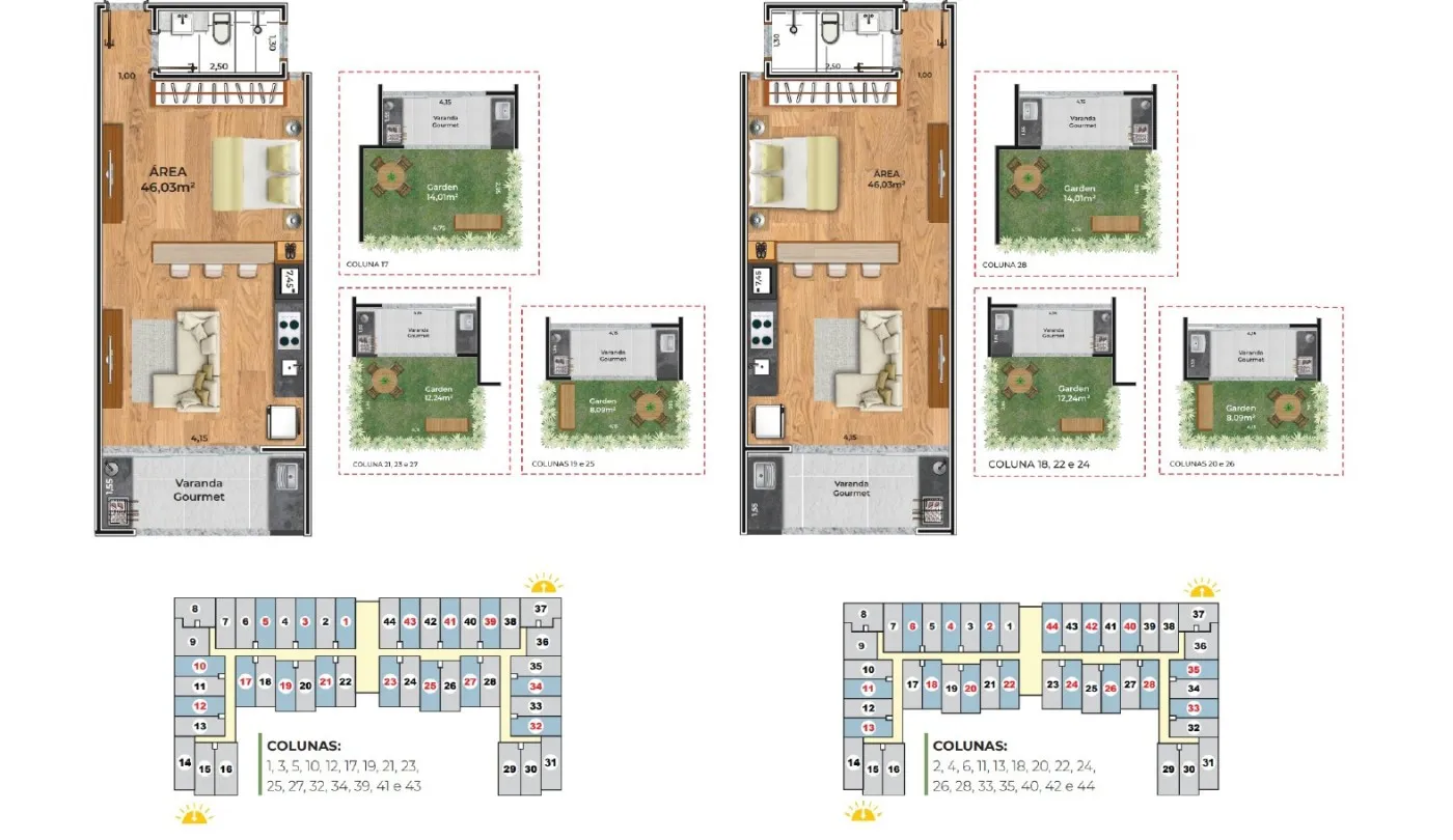 Imagem Loft com 46,03m² no Alto em Teresópolis! Ótimo investimento!