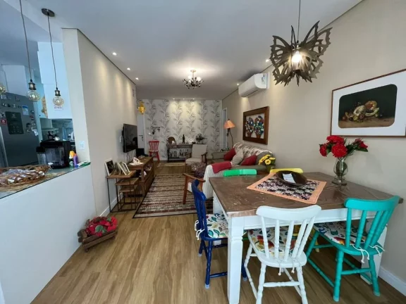 Imagem Apartamento com 3 dormitórios à venda, 105 m² - Tombo - Guarujá/SP