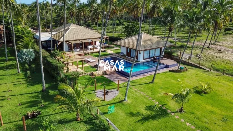Foto do imóvel Residência de Luxo à Beira-Mar em Mamucabinhas-PE: 6 Quartos, 5 Suítes, 4 Salas e 7 Banheiros em 600m² de Pura Elegância!