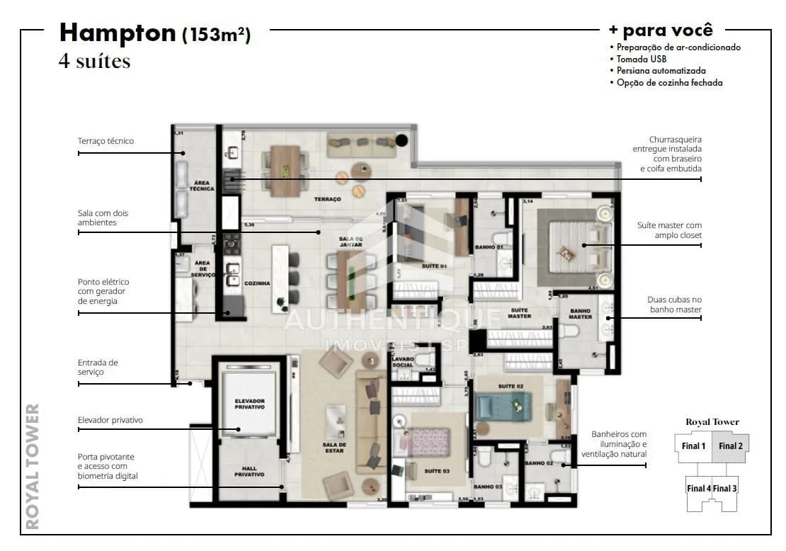 Imagem GARDEN SAO FRANCISCO - Apartamento à venda no bairro Vila Sao Francisco - Osasco/SP