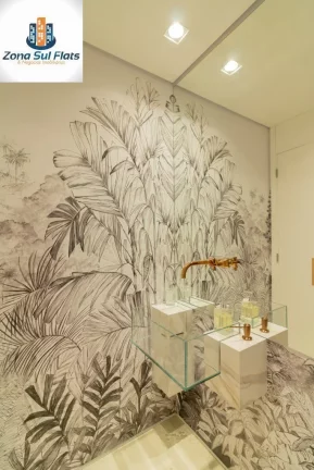 Imagem Apartamento Alto Padrão à Venda No Itaim Bibi Com 2 Suítes e 3 Vagas