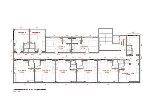 Imagem Apartamento com 1 dormitório à venda, 18 m² por R$ 191.600,00 - Centro - Suzano/SP
