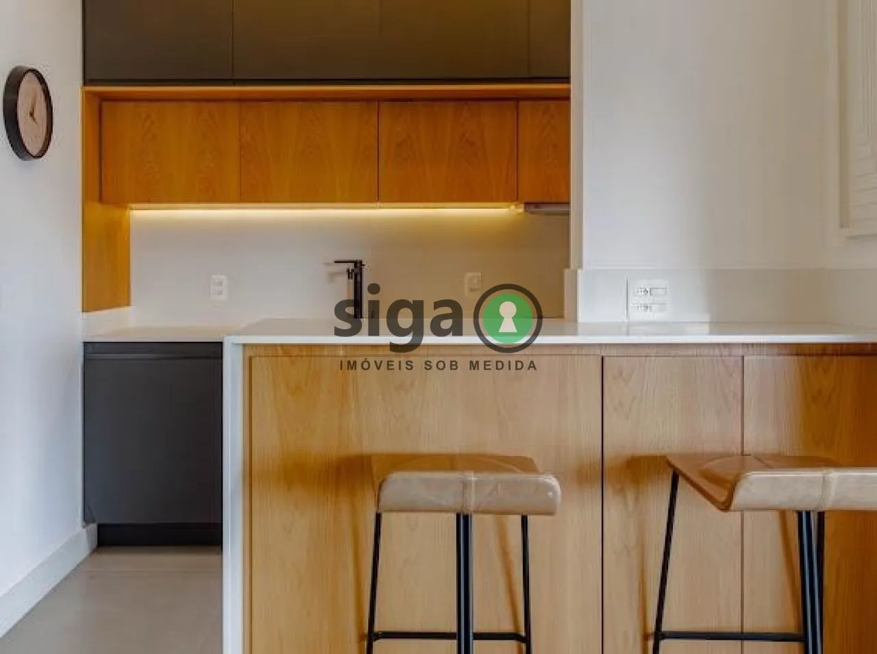 Imagem Lindo apartamento em Pinheiros com 1 quarto, 1 vaga , Mobiliado, à venda , imperdível!