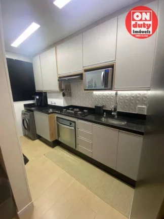 Imagem Apartamento com 2 dormitórios à venda, 45 m² por R$ 320.000,00 - Areia Branca - Santos/SP