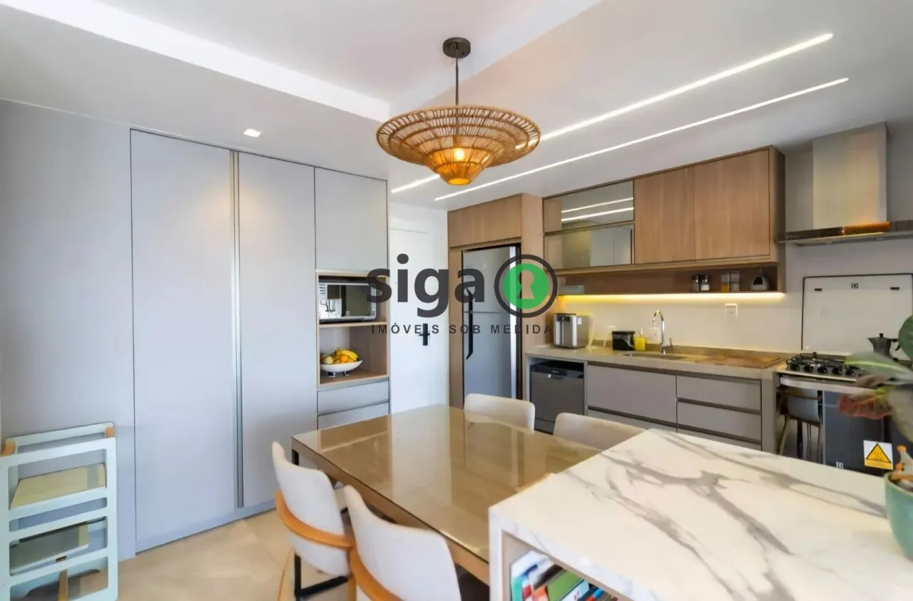 Imagem Apartamento Reformado à Venda no Campo Belo - 125 m² - 3 Suítes - 2 Vagas - Alto Padrão