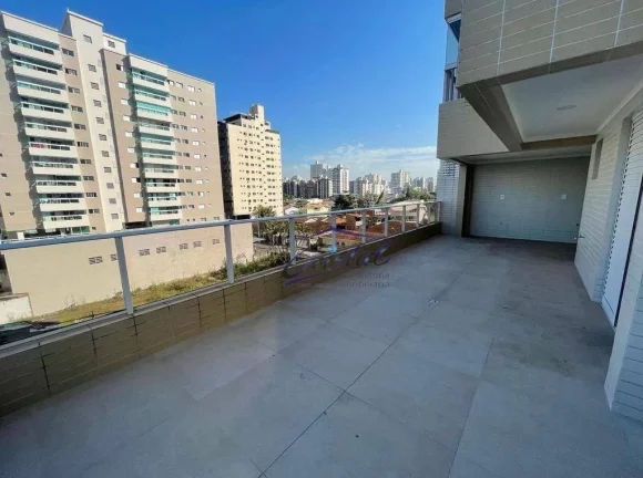 Imagem Apartamento com 3 dormitórios à venda, 138 m² por R$ 900.000,00 - Canto do Forte - Praia Grande/SP
