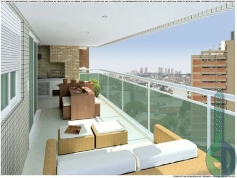 Imagem Cobertura de luxo no bairro Santo Antonio, São Caetano do Sul-SP: 3 quartos, 3 suítes, 5 banheiros, 4 vagas, 265,00 m².