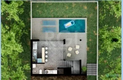 Imagem Casa Condominio para Venda - 244m², 3 dormitórios, sendo 3 suites, 2 vagas - Centro