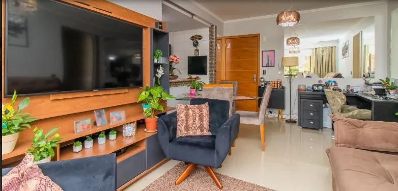 Excelente apartamento de 2 Dormitórios com 2 vagas a 50mts do Bourbon Country