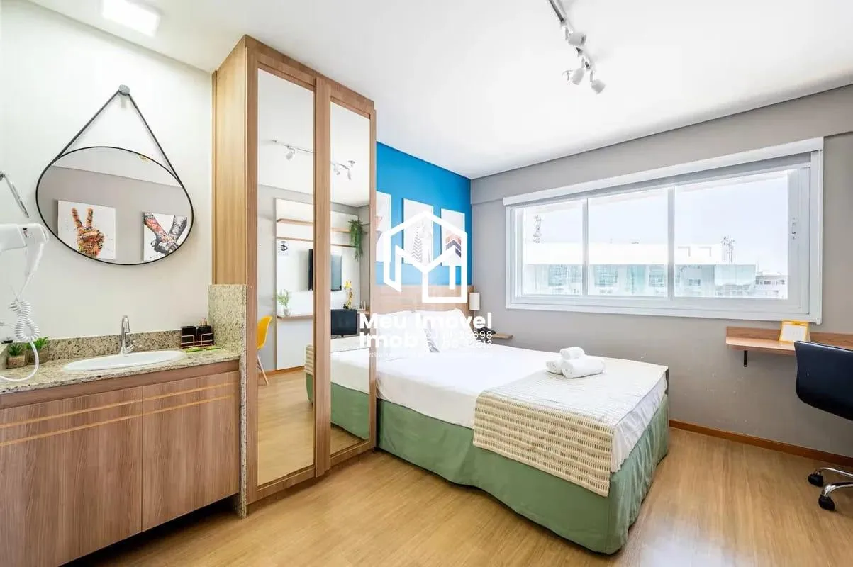 Imagem Flat no SHN 1 Quarto 1 Suíte 1 Vaga 21m² Asa Norte/DF