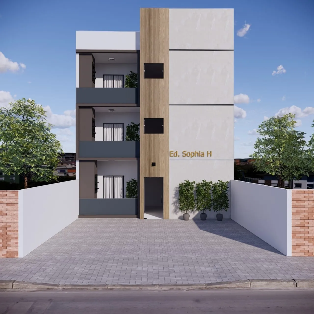 Imagem Apartamento à venda 2 Quartos, 1 Suite, 1 Vaga, 206M², Loteamento Residencial e Comercial Flamboyant, Pindamonhangaba - SP | Edifício Sophia H