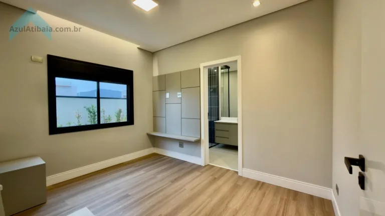 Imagem Casa Nova Semi Mobiliada 4 Suítes Condomínio Atibaia