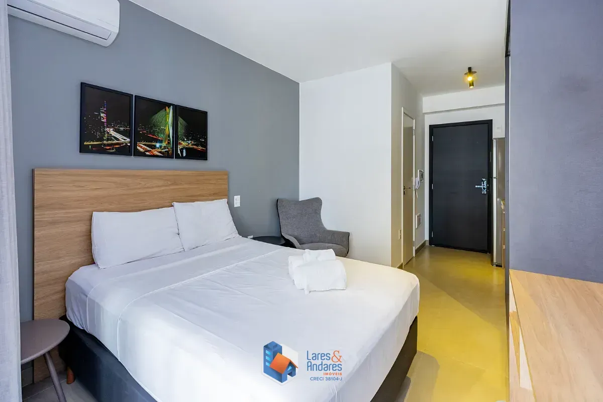 Imagem Studio para venda em Indianópolis com 1 quarto, 26m²
