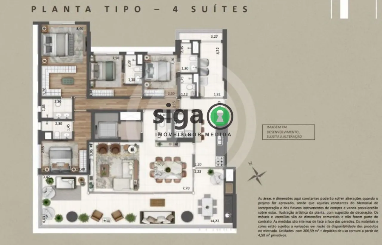 Imagem Apartamento Residencial em Campo Belo