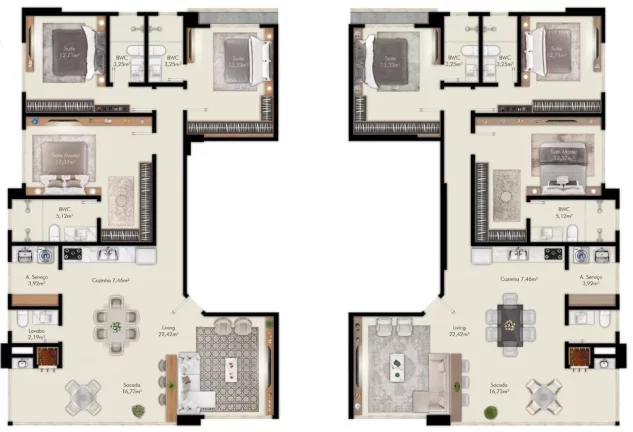 Imagem Grand Vivare - Apartamento à venda no bairro Centro - Itapema/SC